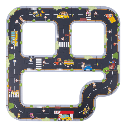 Tooky Toy's Wooden City Road 6972633371649