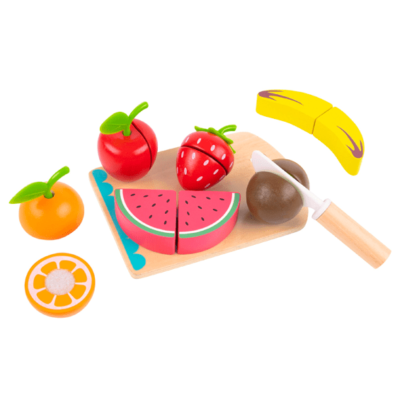 Tooky Toy's Wooden  Cutting Fruits 6972633373834