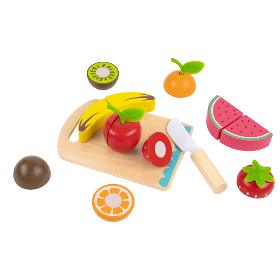 Tooky Toy's Wooden  Cutting Fruits 6972633373834