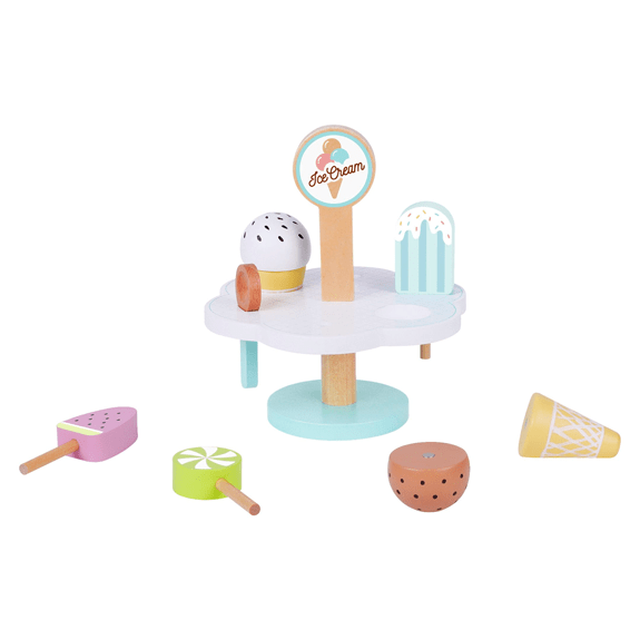 Tooky Toy's Wooden Ice Cream Set 6972633374824