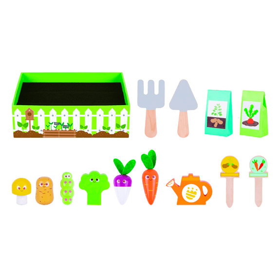 Tooky Toy's Wooden My Little Garden 6972633374428