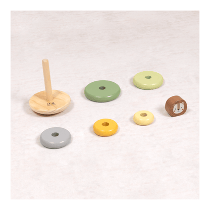 Tooky Toy - Wooden Lion Tower 6972633376392