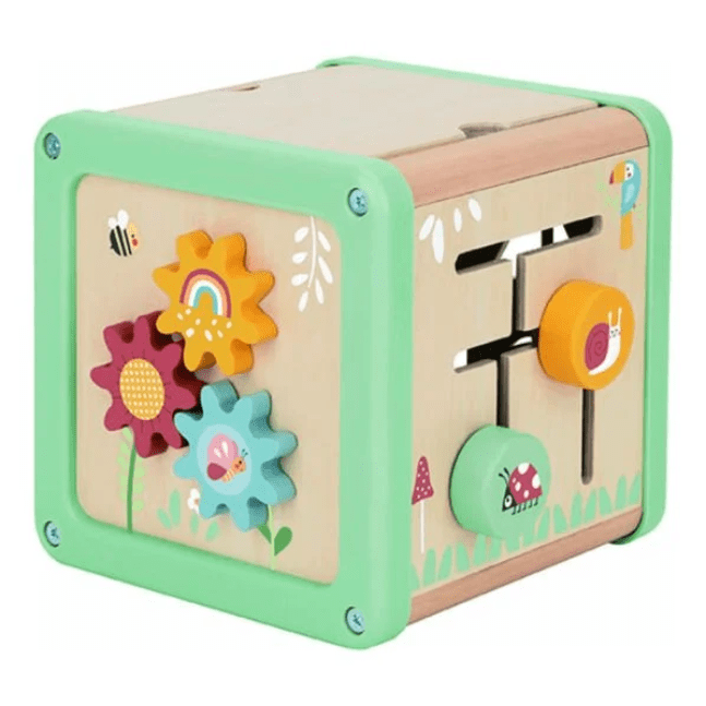 Tooky Toy - Wooden Play Cube 6972633376408