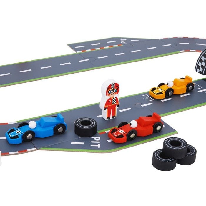 Tooky Toy - Wooden Racing Game 6972633377771
