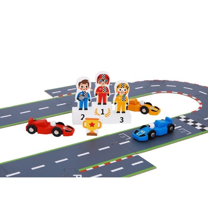 Tooky Toy - Wooden Racing Game 6972633377771