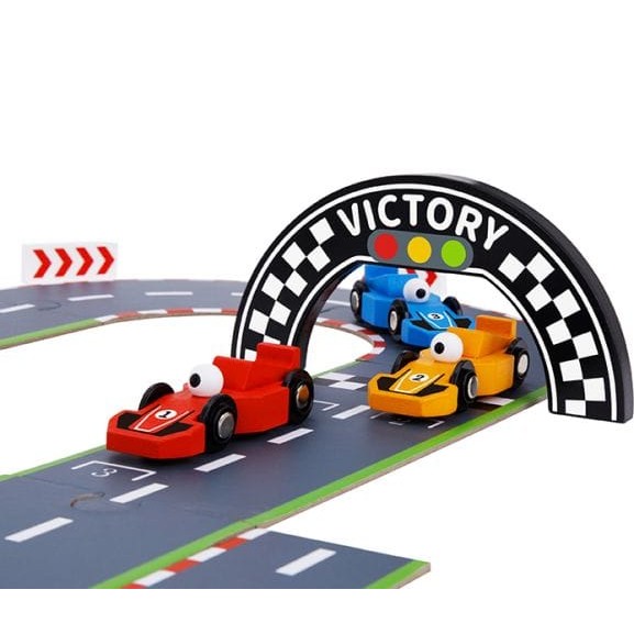 Tooky Toy - Wooden Racing Game 6972633377771