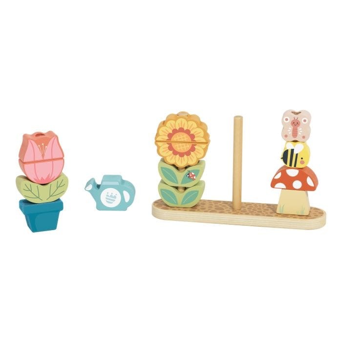 Tooky Toy - Wooden Stacking Garden 6976831555658