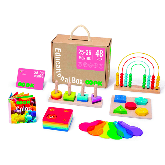 Tooky Toys 25-36 Months Educational Box 6973633375746