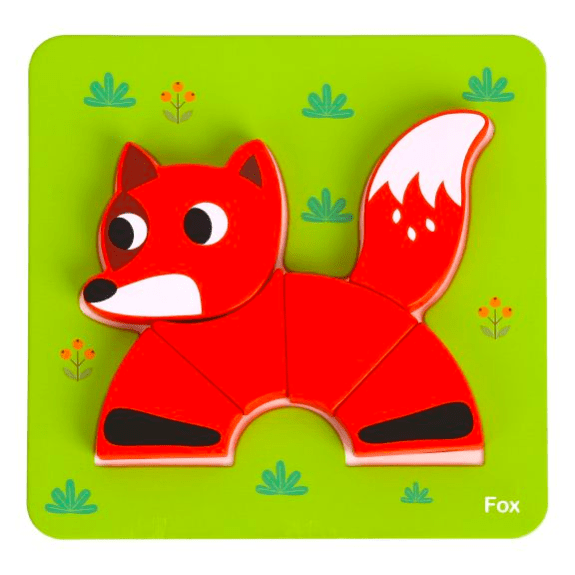 Tooky Toy: 6 in 1 Animal Puzzle 6970090044366