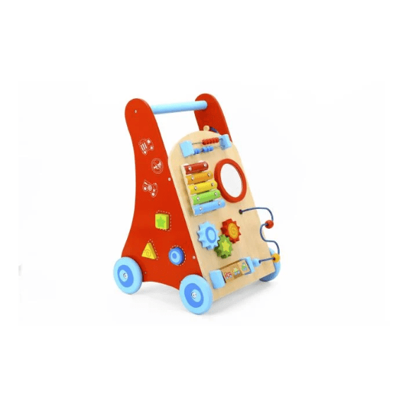 Tooky Toy's Wooden Baby Walker 6972633370154