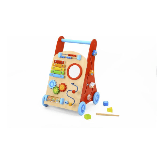 Tooky Toy's Wooden Baby Walker 6972633370154