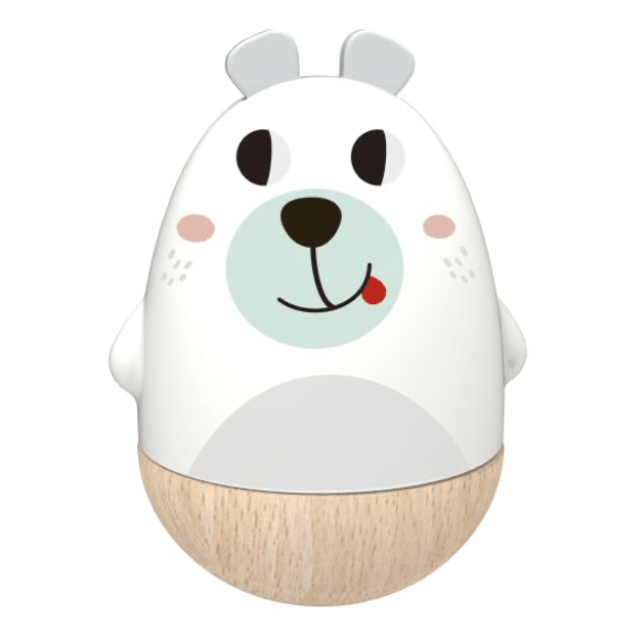 Tooky Toy's Wooden Bear Musical Tumbler 6972633371298