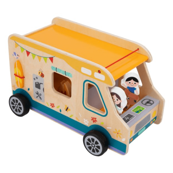 Tooky Toy's Wooden Camping RV 6972633372509