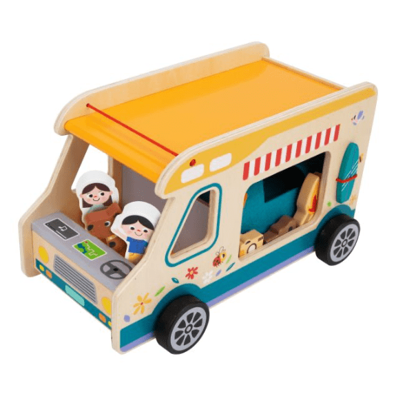 Tooky Toy's Wooden Camping RV 6972633372509
