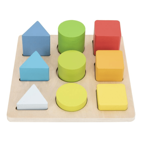 Tooky Toy's Wooden Colour and Shape Sorter 6972633372356