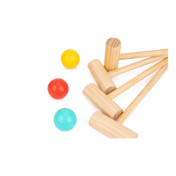 Tooky Toy's Wooden Croquet Set 6972633372974