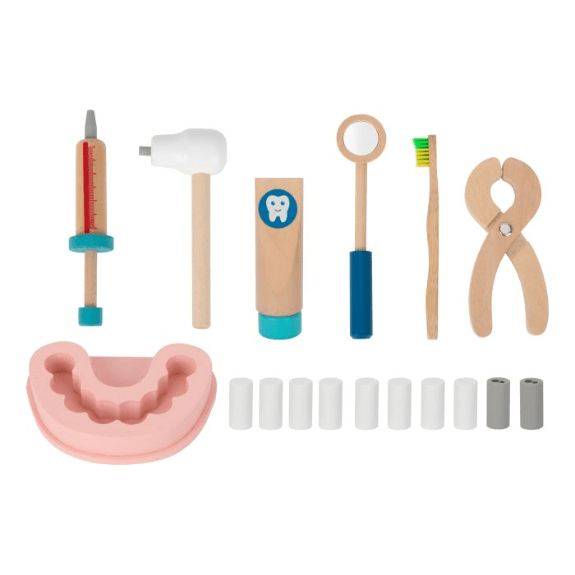 Tooky Toy's Wooden Dentist Set 6972633372271