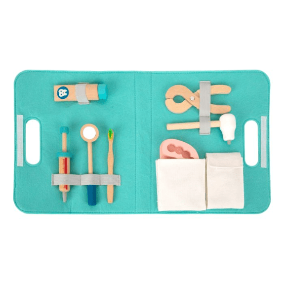 Tooky Toy's Wooden Dentist Set 6972633372271