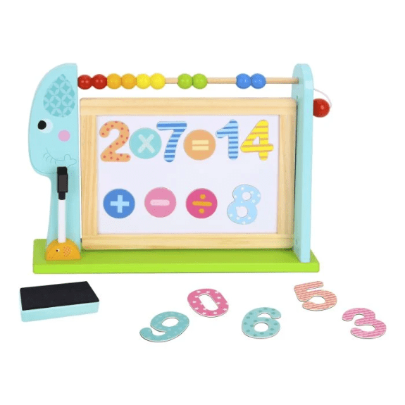 Tooky Toy's Wooden Elephant Playing Board 6972633370185