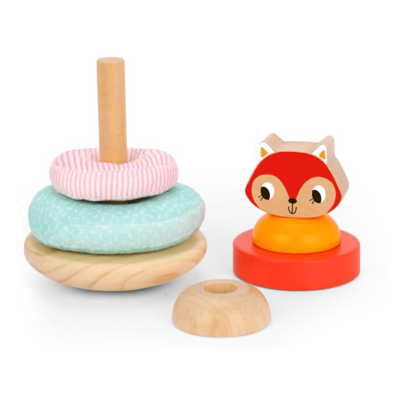 Tooky Toy's Wooden Fox Tower 6972633372097