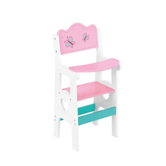 Tooky Toy's Wooden High Chair and Cradle Set 6972633370659