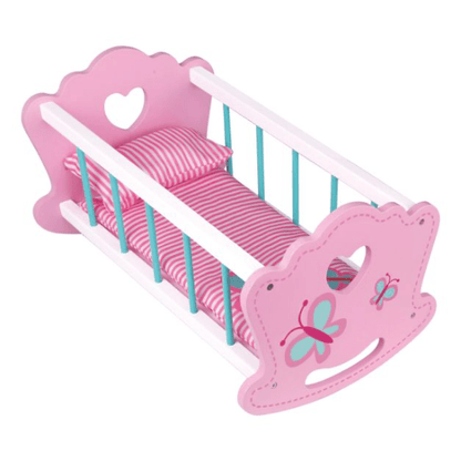 Tooky Toy's Wooden High Chair and Cradle Set 6972633370659