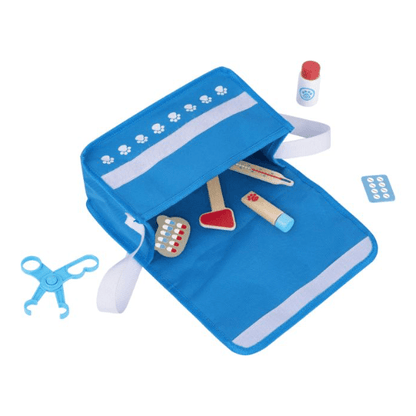 Tooky Toy's Wooden Little Pet Vet Play Set 6972633374459