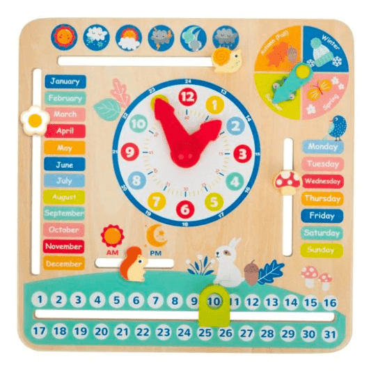 Tooky Toy's Wooden My Calendar 6972633371045