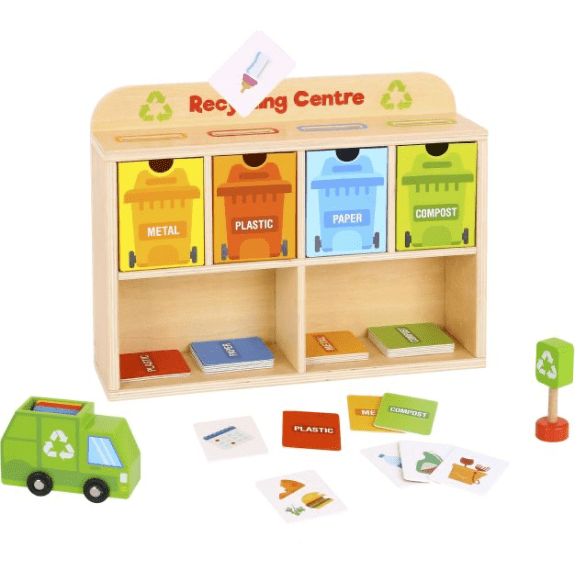 Tooky Toy's Wooden Recycling Centre 6970090044786