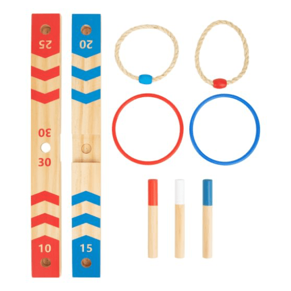 Tooky Toy's Wooden Ring Toss 6972633372998