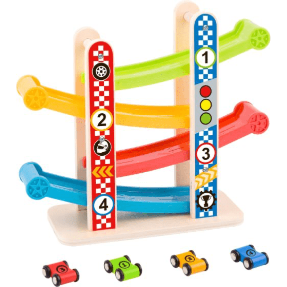 Tooky Toy's Wooden Small Sliding Tower 6970090042478