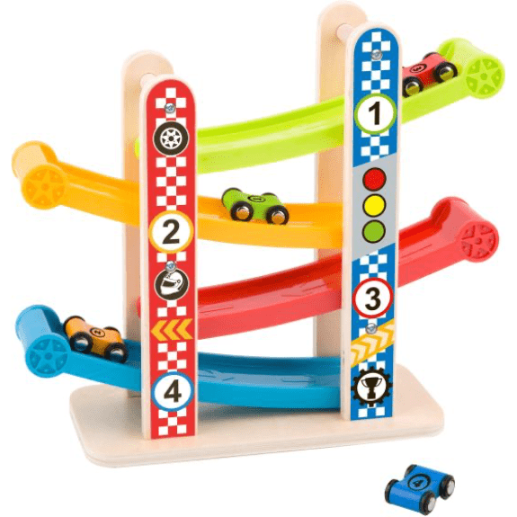 Tooky Toy's Wooden Small Sliding Tower 6970090042478