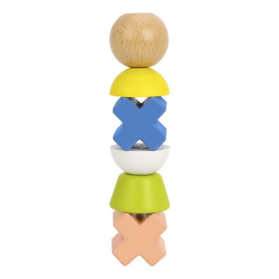 Tooky Toy's Wooden Stacking Game 6972633371168