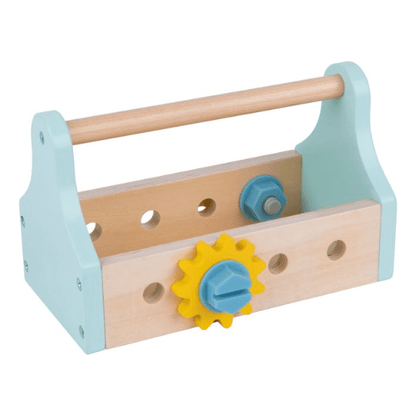 Tooky Toy's Wooden Take-Along Tool Box 6972633374411