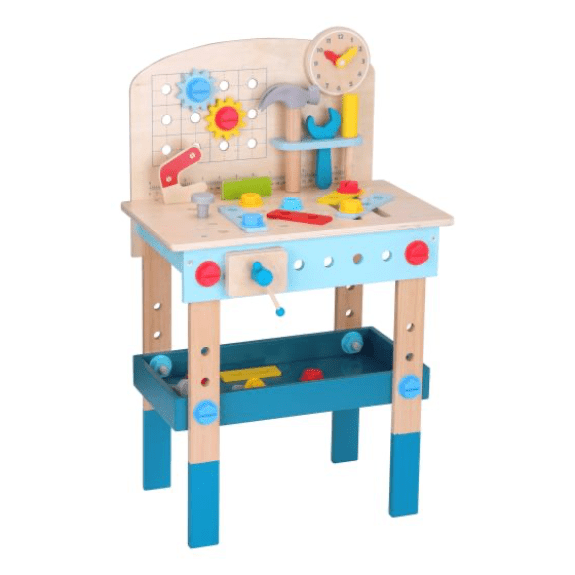 Tooky Toy's Wooden Work Bench 6972633374756