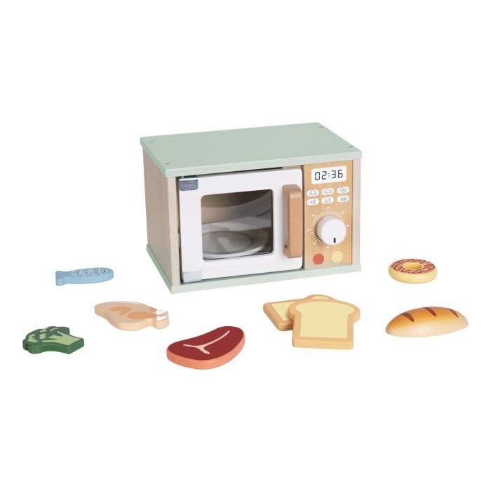 Wooden Microwave Oven Set 976831553654