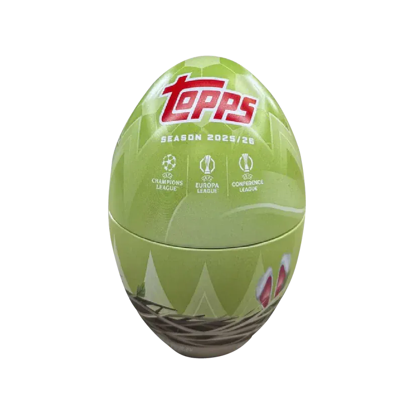 Topps Chrome 2025/26 UCC Club Competitions - Spring Tin (Easter Tin) 5053307083332