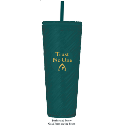 The Traitors Trust No One 700ml Beaker with Straw