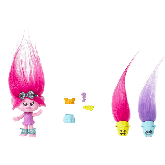 Trolls Doll Hair Pops Surprise Poppy - Small 0194735138661
