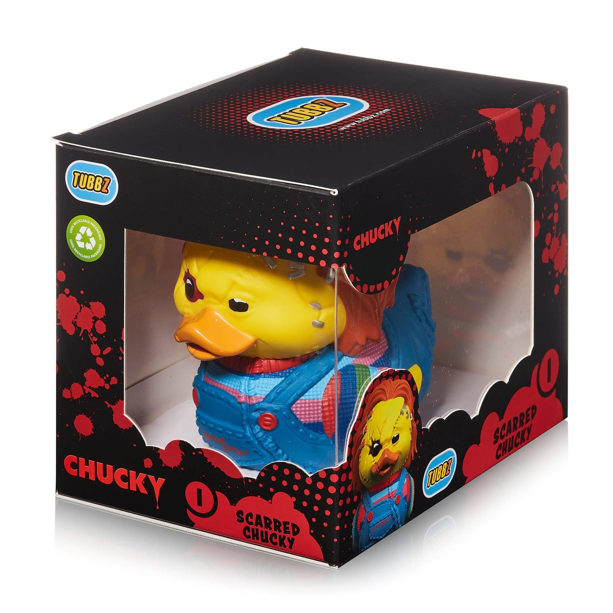 Childs Play Tubbz Boxed Chucky Scarred 5056280455509
