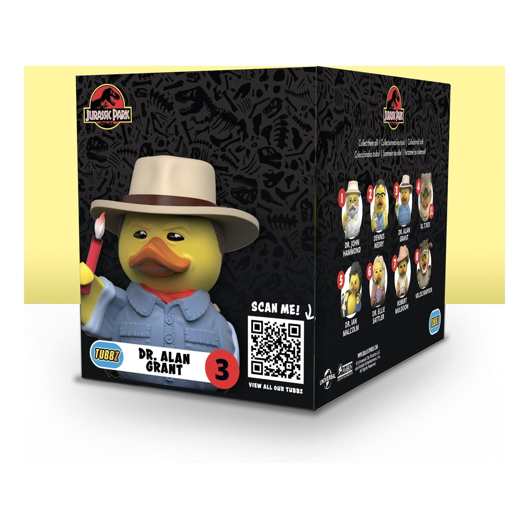 Jurassic Park Tubbz Boxed Dr Alan Grant 5056280457169
