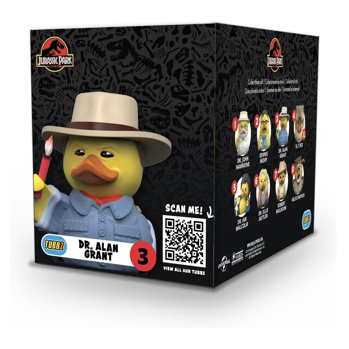 Jurassic Park Tubbz Boxed Dr Alan Grant 5056280457169