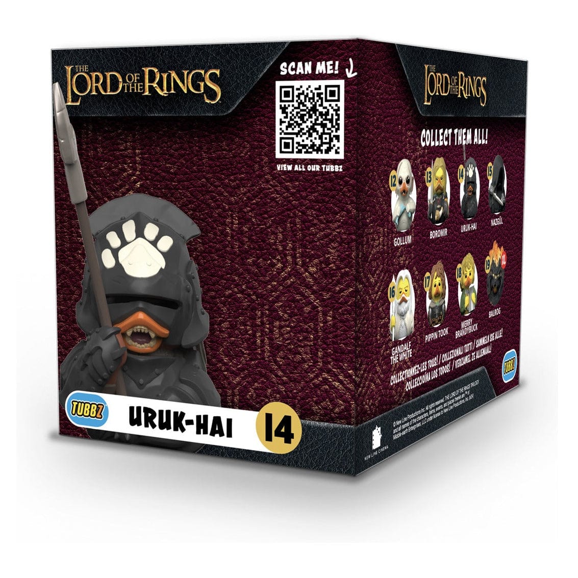 Lord Of The Rings Tubbz Boxed Uruk-Hai Pikeman 5056280457756