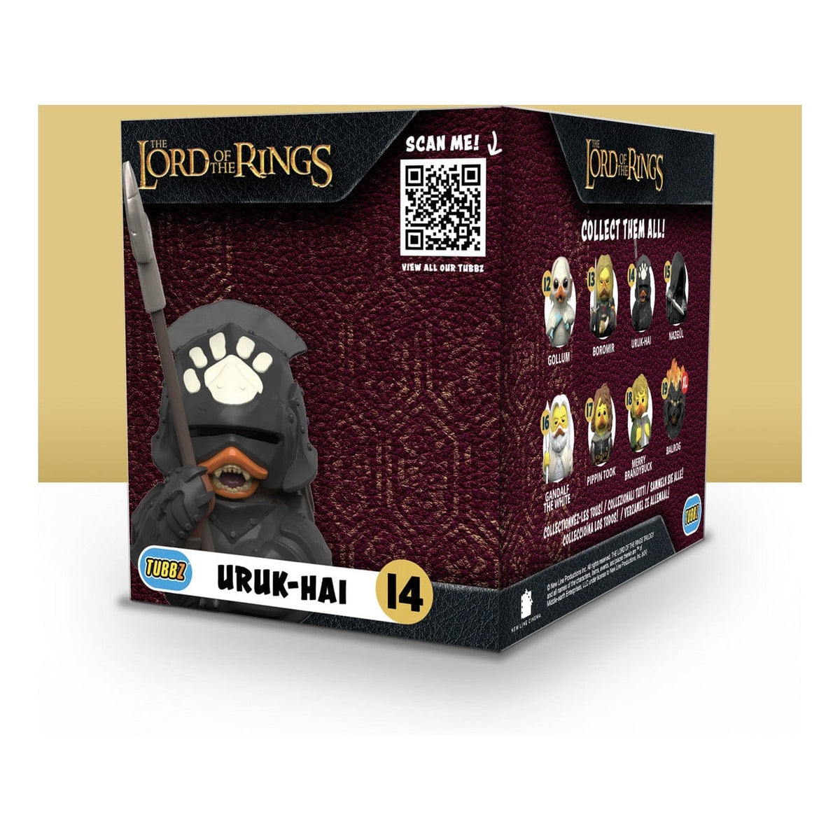 Lord Of The Rings Tubbz Boxed Uruk-Hai Pikeman 5056280457756