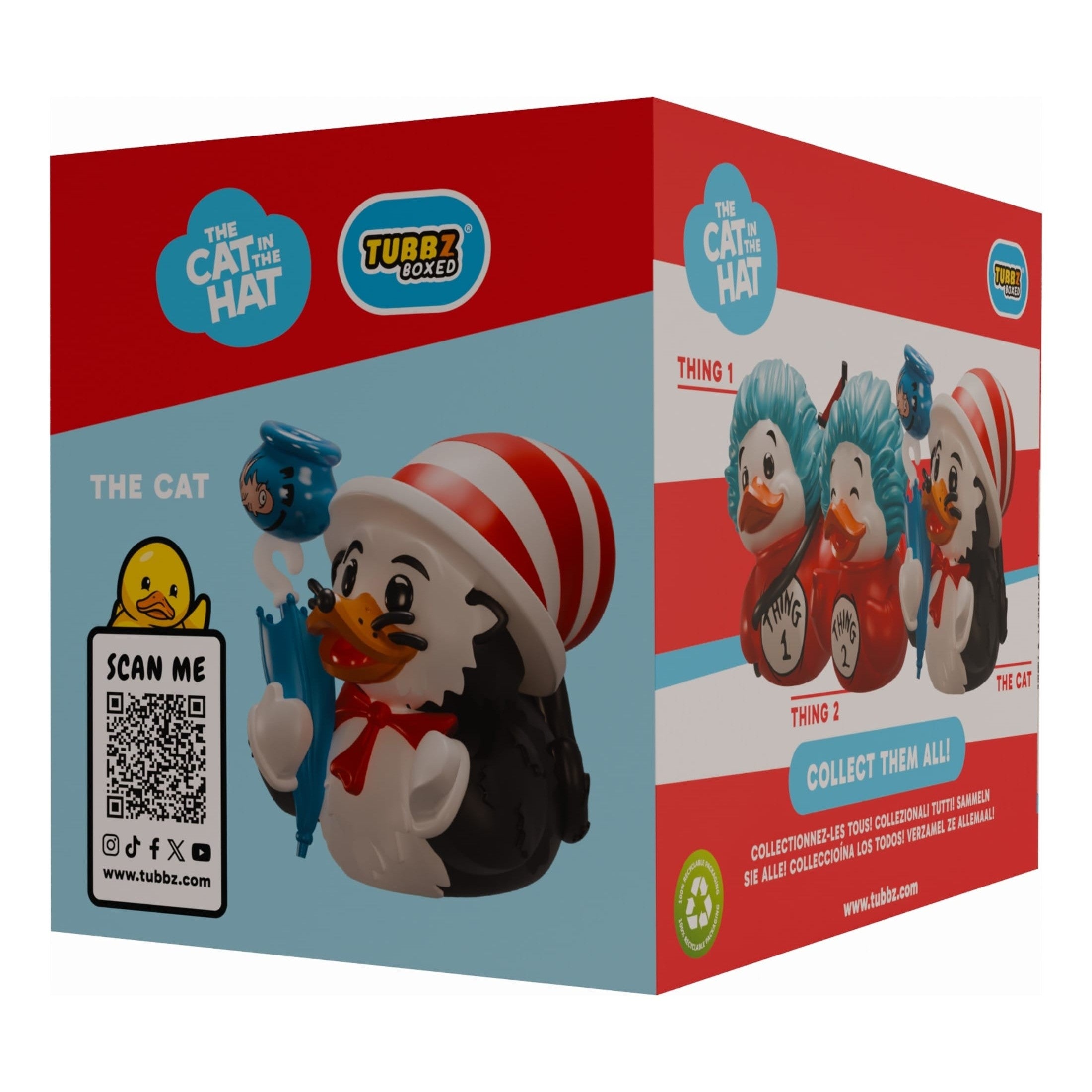 Tubbz Collectibles – Dr. Seuss Enterprises – The Cat In The Hat (Boxed Edition) 5056280466284