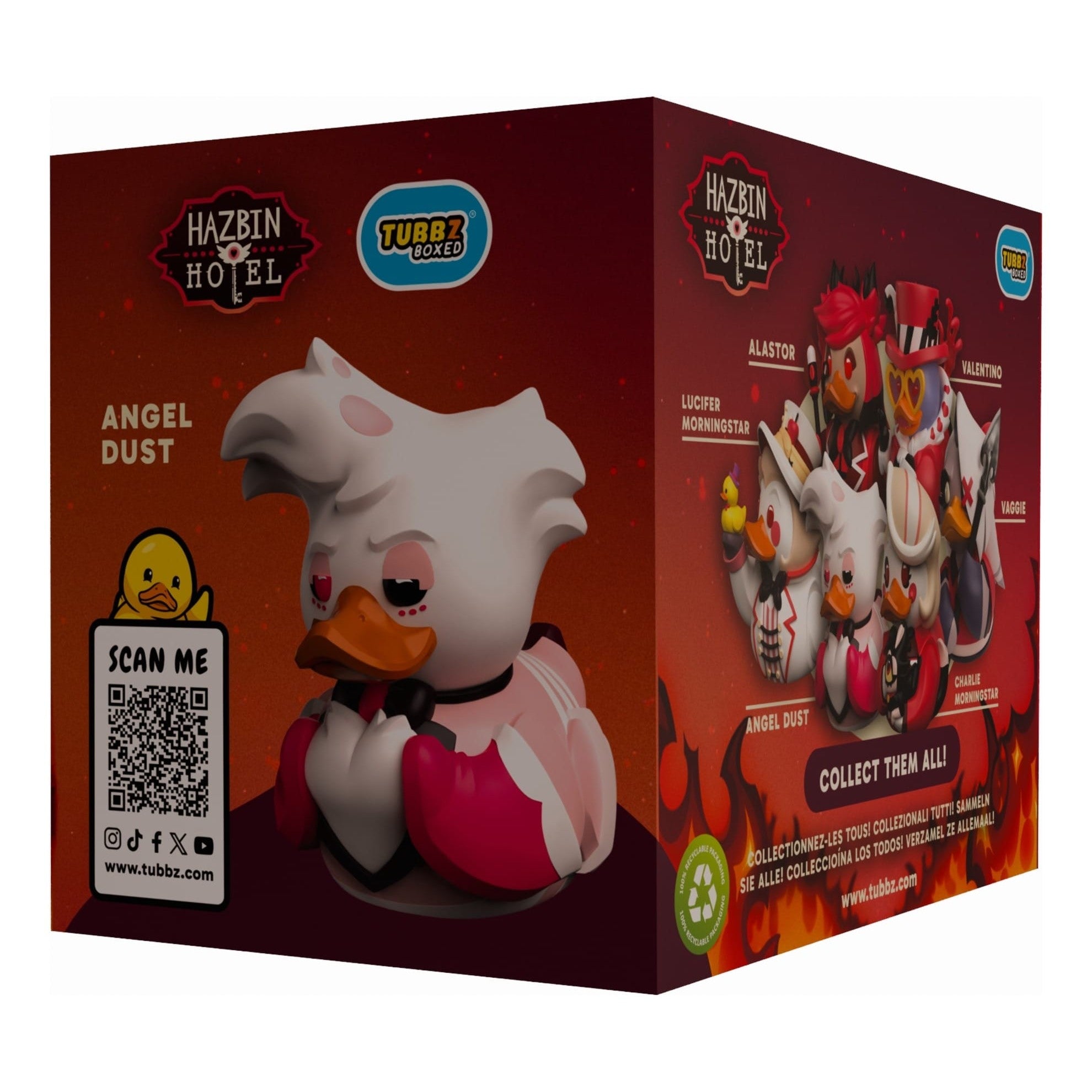 Tubbz Collectibles – Hazbin Hotel – Angel Dust (Boxed Edition) 5056280466536