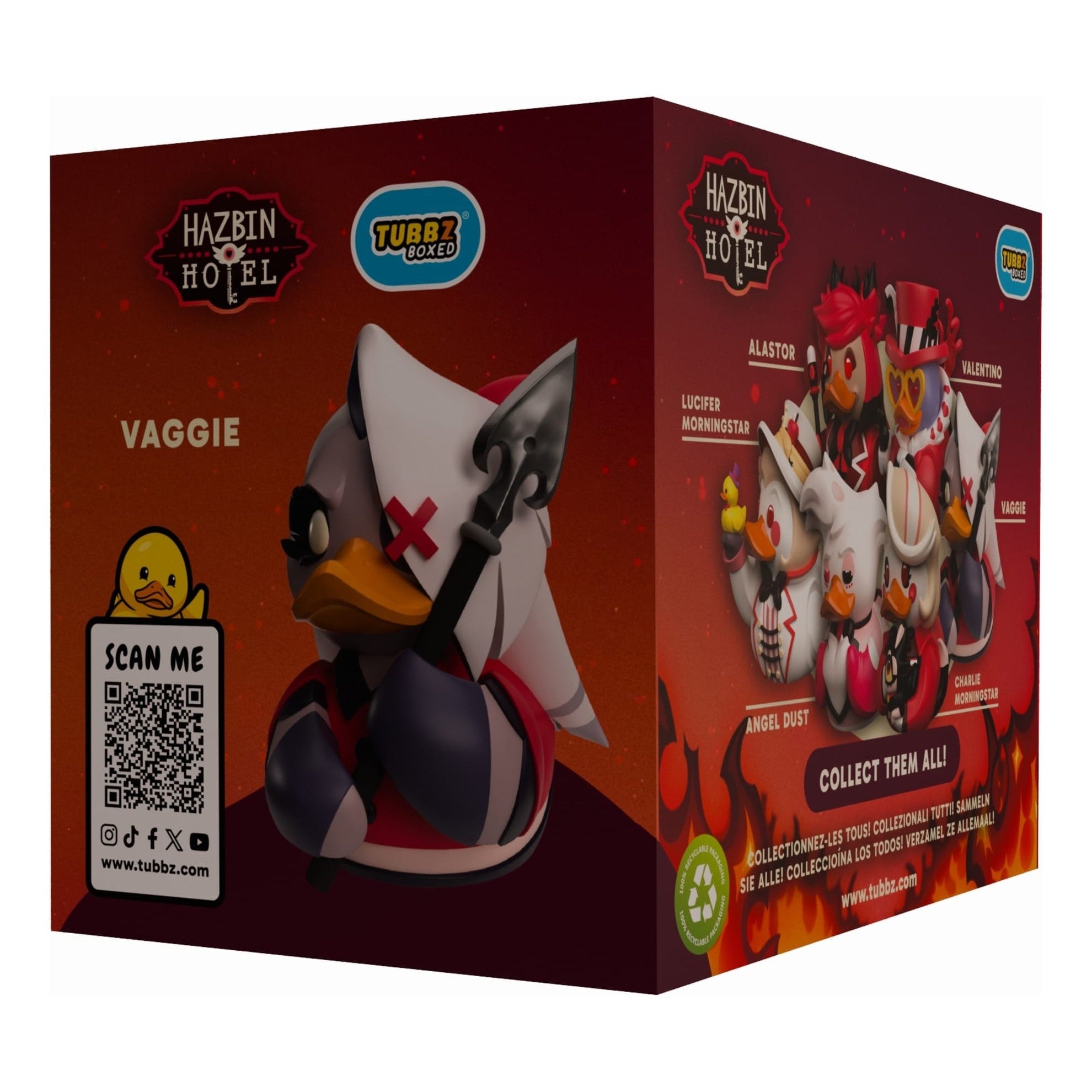 Tubbz Collectibles – Hazbin Hotel – Vaggie (Boxed Edition) 5056280466437
