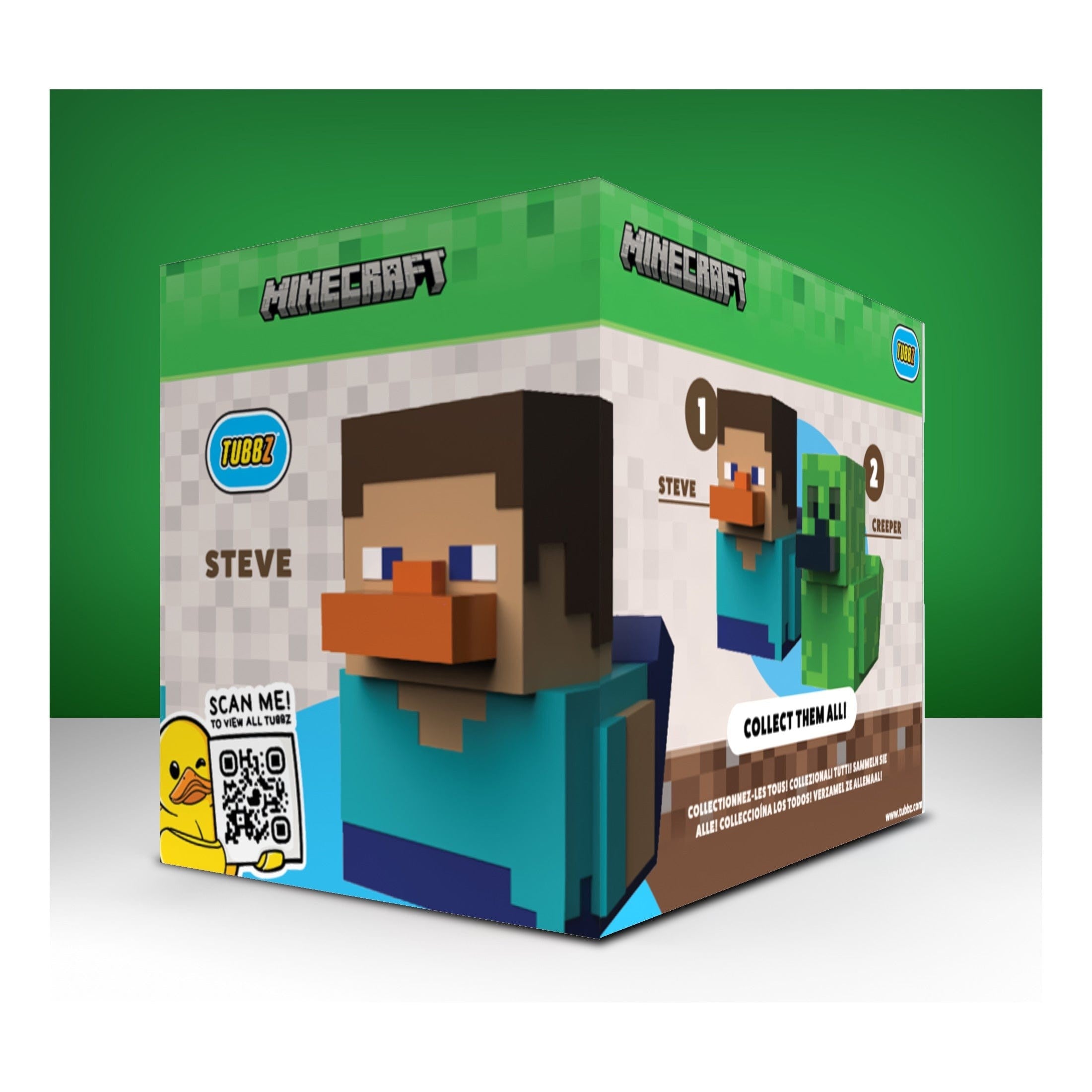 Tubbz Collectibles – Minecraft – Steve (Boxed Edition) 5056280463528