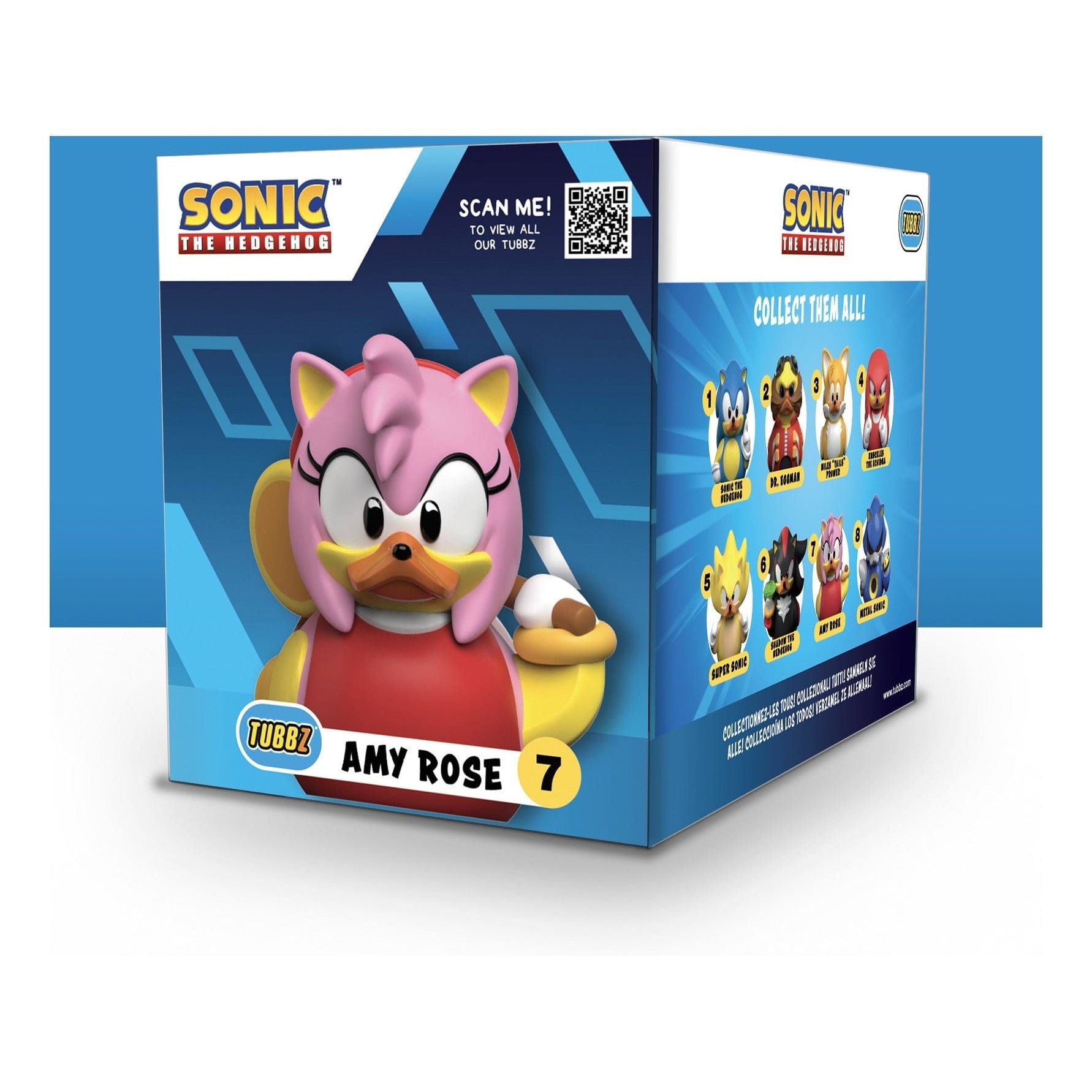 Tubbz Collectibles - Sonic The Hedgehog - Amy Rose (Boxed Edition) 5056280460473