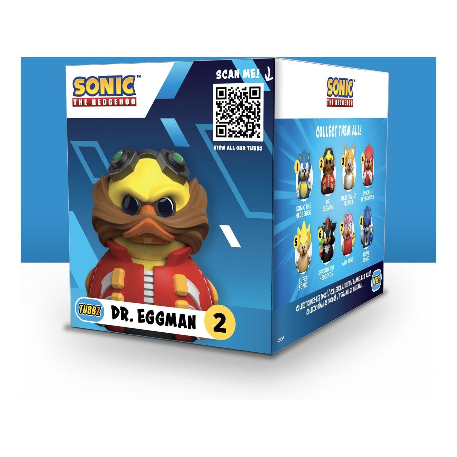 Tubbz Collectibles - Sonic The Hedgehog - Dr Eggman (Boxed Edition) 5056280457121